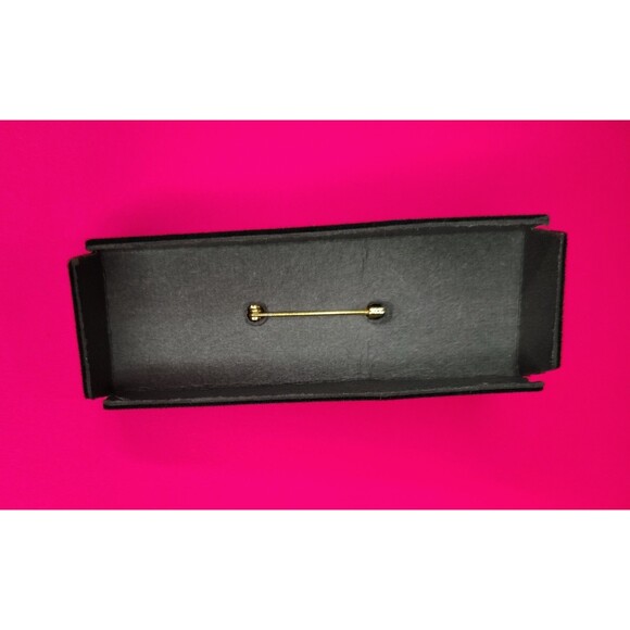 Bouquet Flower Brooch Pin Gold Tone Rose Crystal Gift Boxed Especially For You 1 - Picture 2 of 10